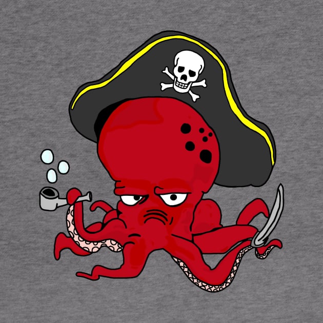 Pirate Octopus by imphavok